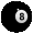 spinning 8ball pixel